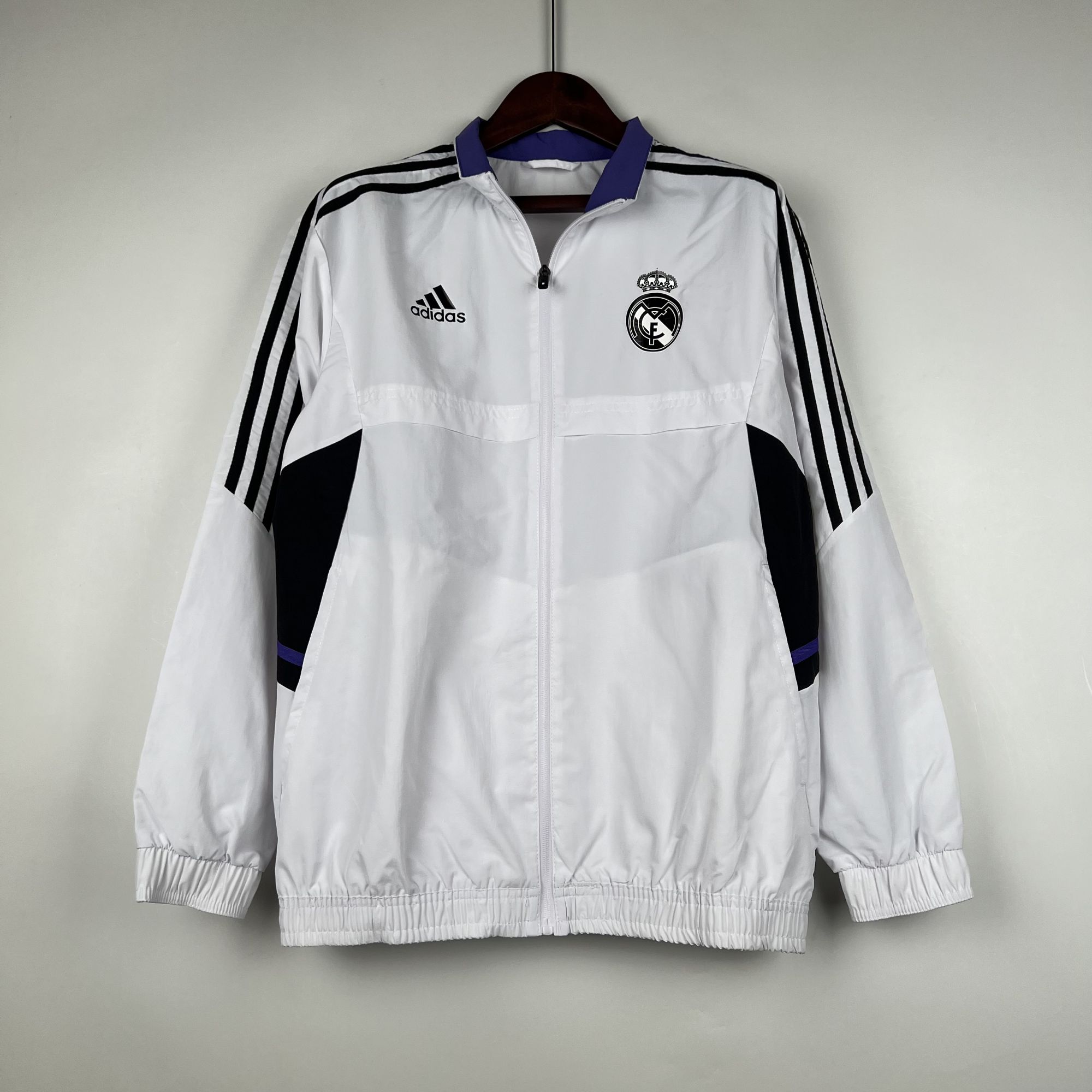 23-24 Windbreaker Real Madrid White
