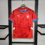 Czech Republic 2024-25 Euro Home Jersey