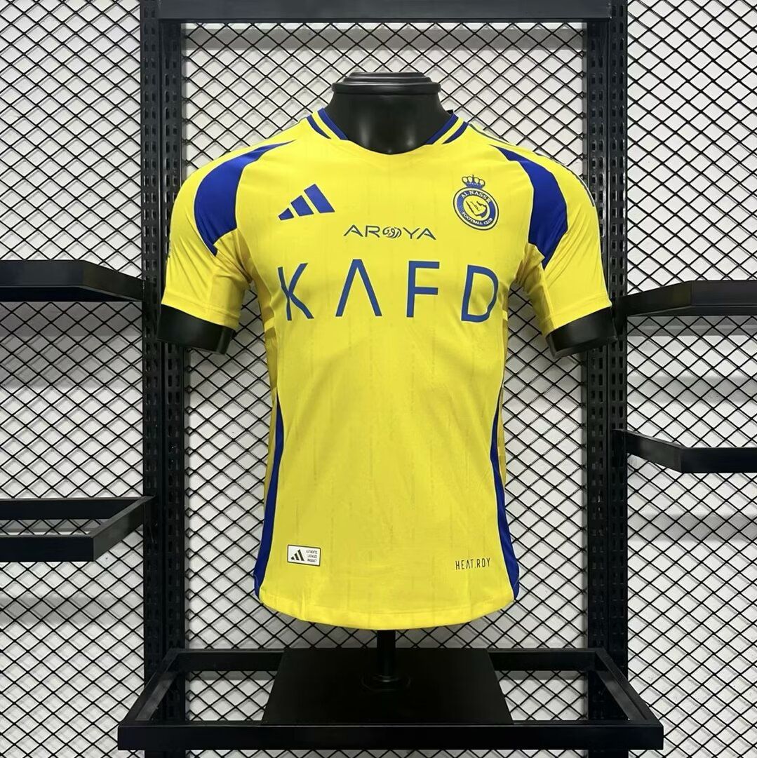 Al-Nassr 2024-25 Home Jersey Player Version