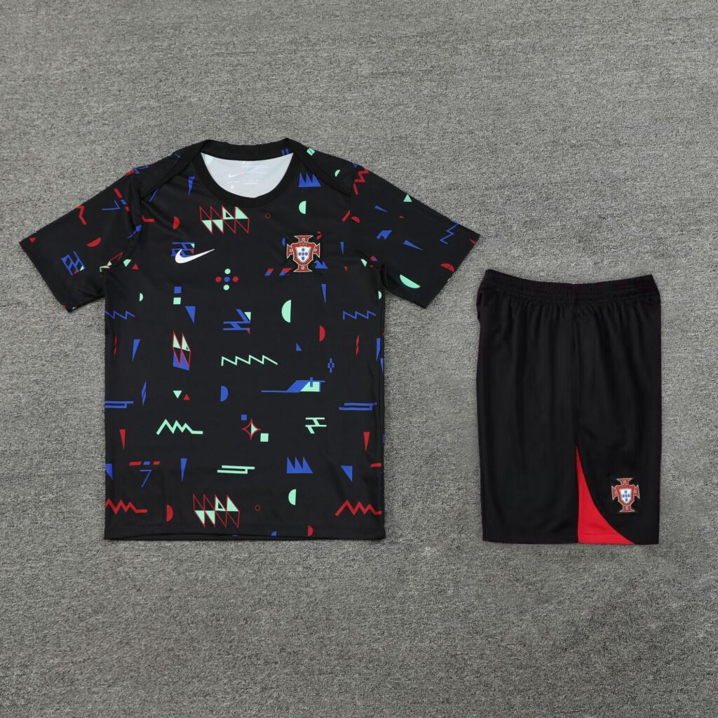 vest 24-25 Portugal black training vest set