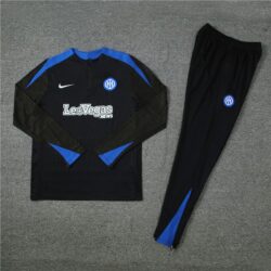 player version 24-25 inter black Sweater tracksuit set