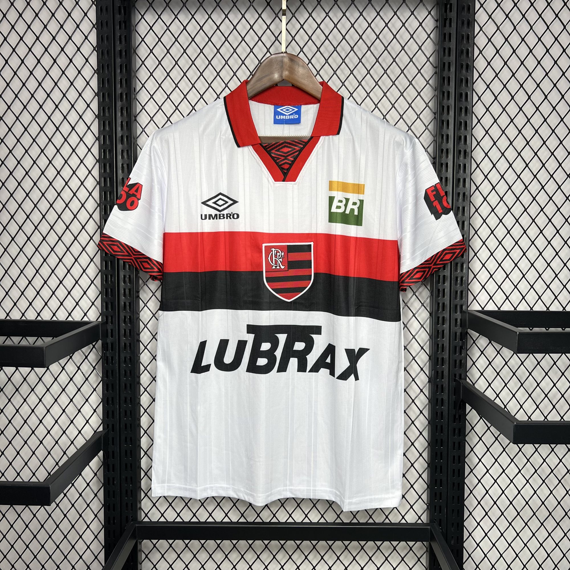Flamengo 1995-96 Centenary Away Retro Jersey Flamengo 1995-96 Centenary Away Retro Jersey