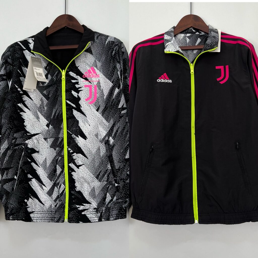 23-24 Juventus double sided windbreaker