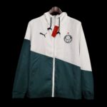 Windbreaker Palmeiras white & green