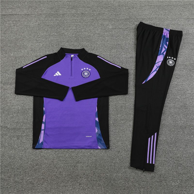 24-25 Germany purple Sweater tracksuit set 24-25 Germany purple Sweater tracksuit set