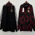 2022 Germany Trench Coat Reversible Black and Red