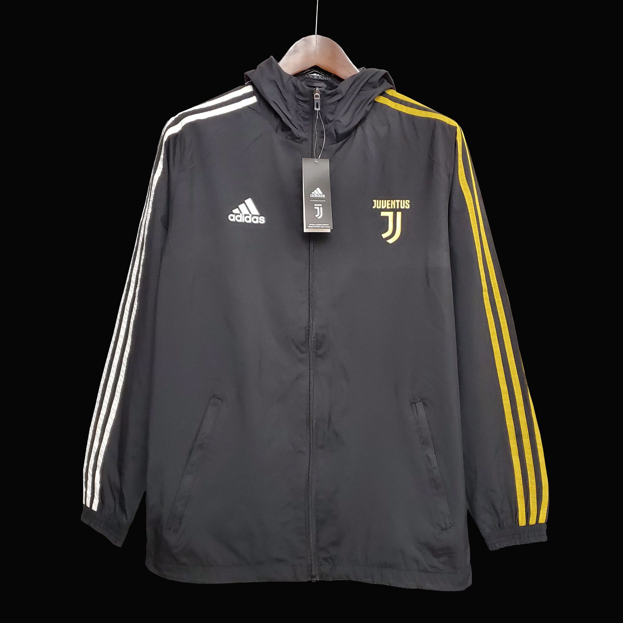 Windbreaker Juventus Black Windbreaker Juventus Black