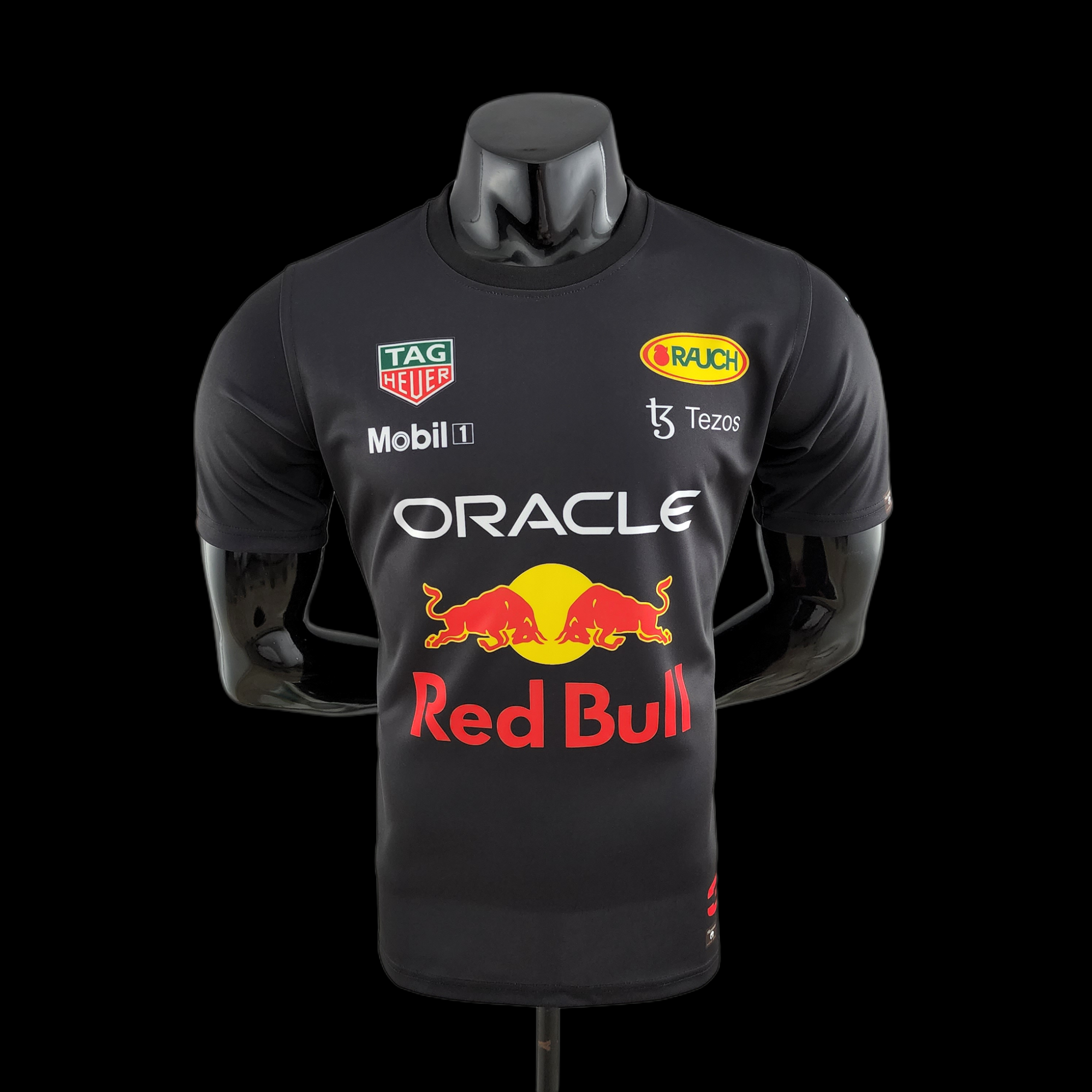 2022 Red Bull Black Crew Neck F1 S-3XL
