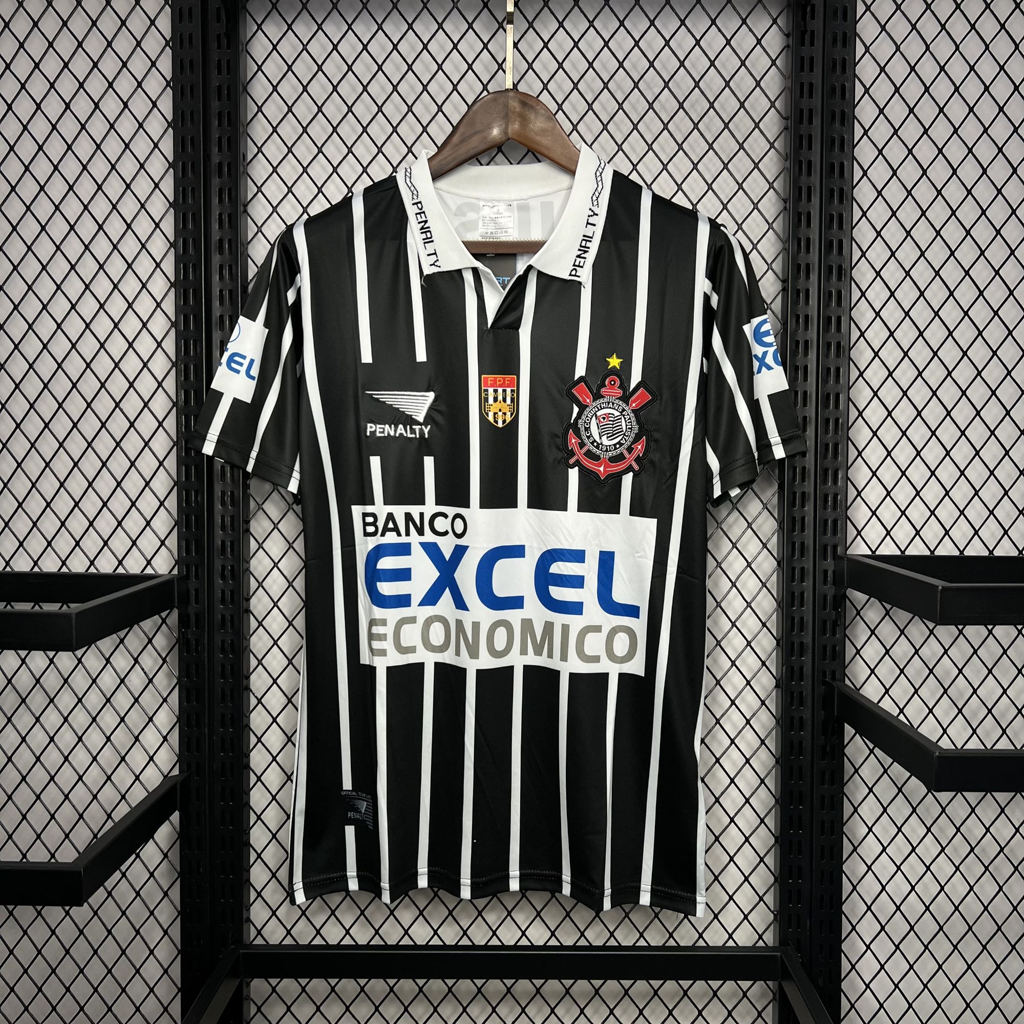 Corinthians 1998 Away Retro Jersey Corinthians 1998 Away Retro Jersey