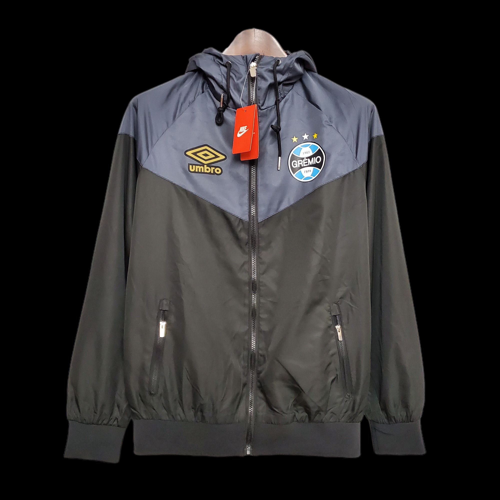 Windbreaker Gremio Black Windbreaker Gremio Black