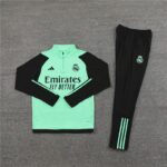23-24 REAL MADRID green Sweater tracksuit set