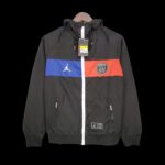 Windbreaker PSG Black and Blue Red