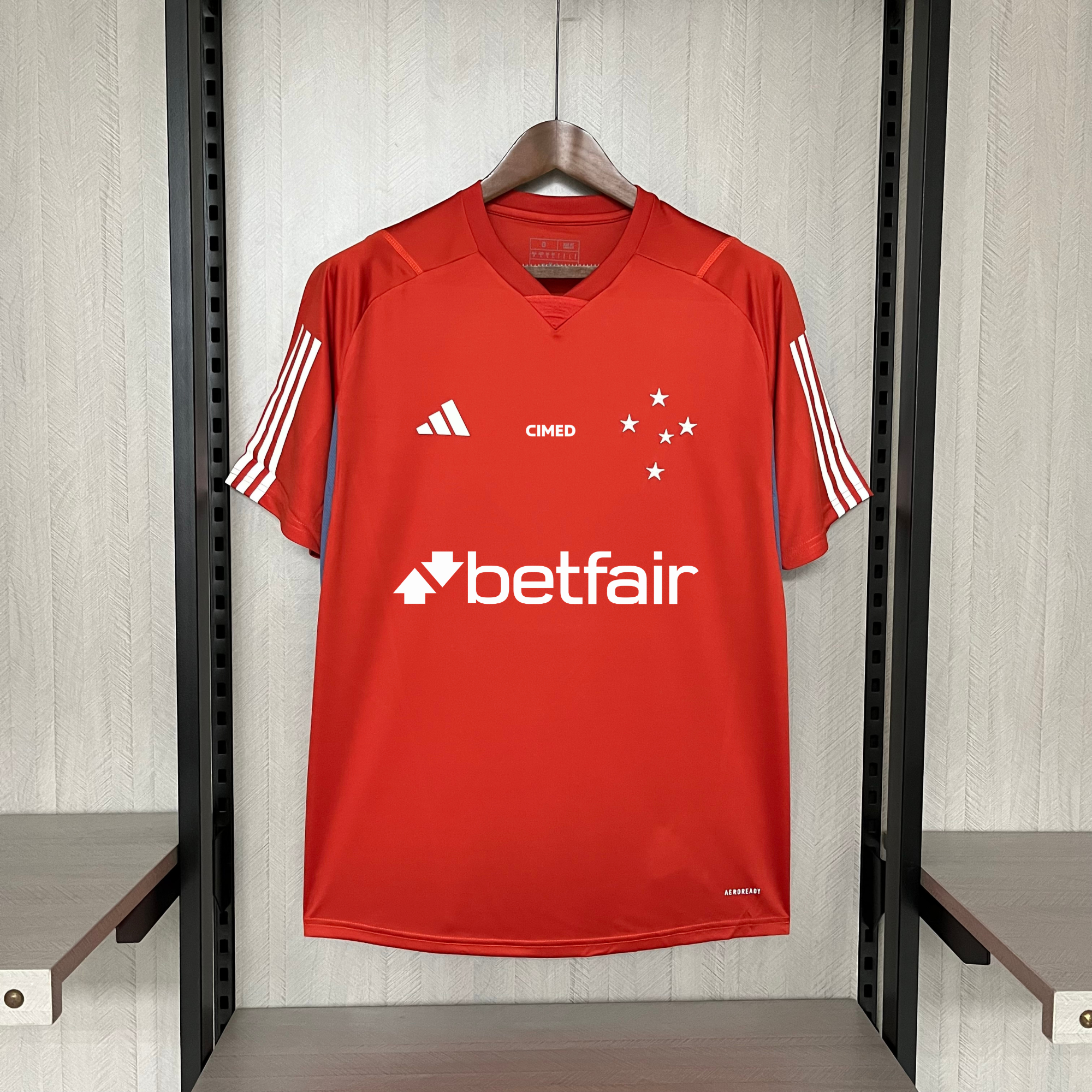 24-25 Cruzeiro Training Wear Red All sponsors