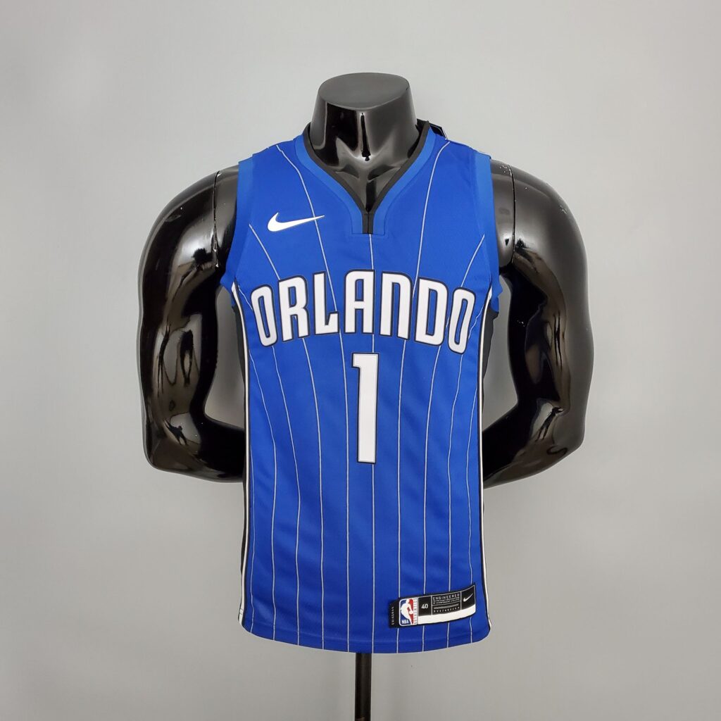 McGrady #1 Magic Blue NBA Jersey