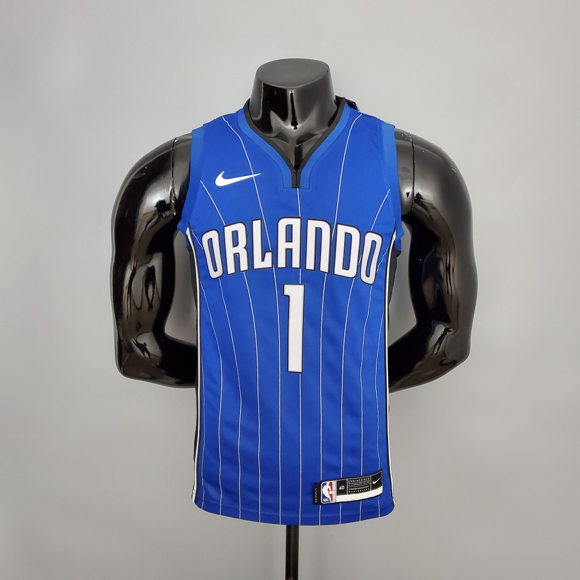 McGrady #1 Magic Blue NBA Jersey