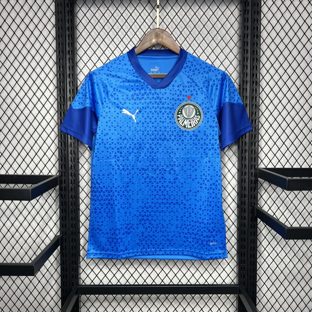 Palmeiras 2024-25 Blue Goalkeeper Jersey