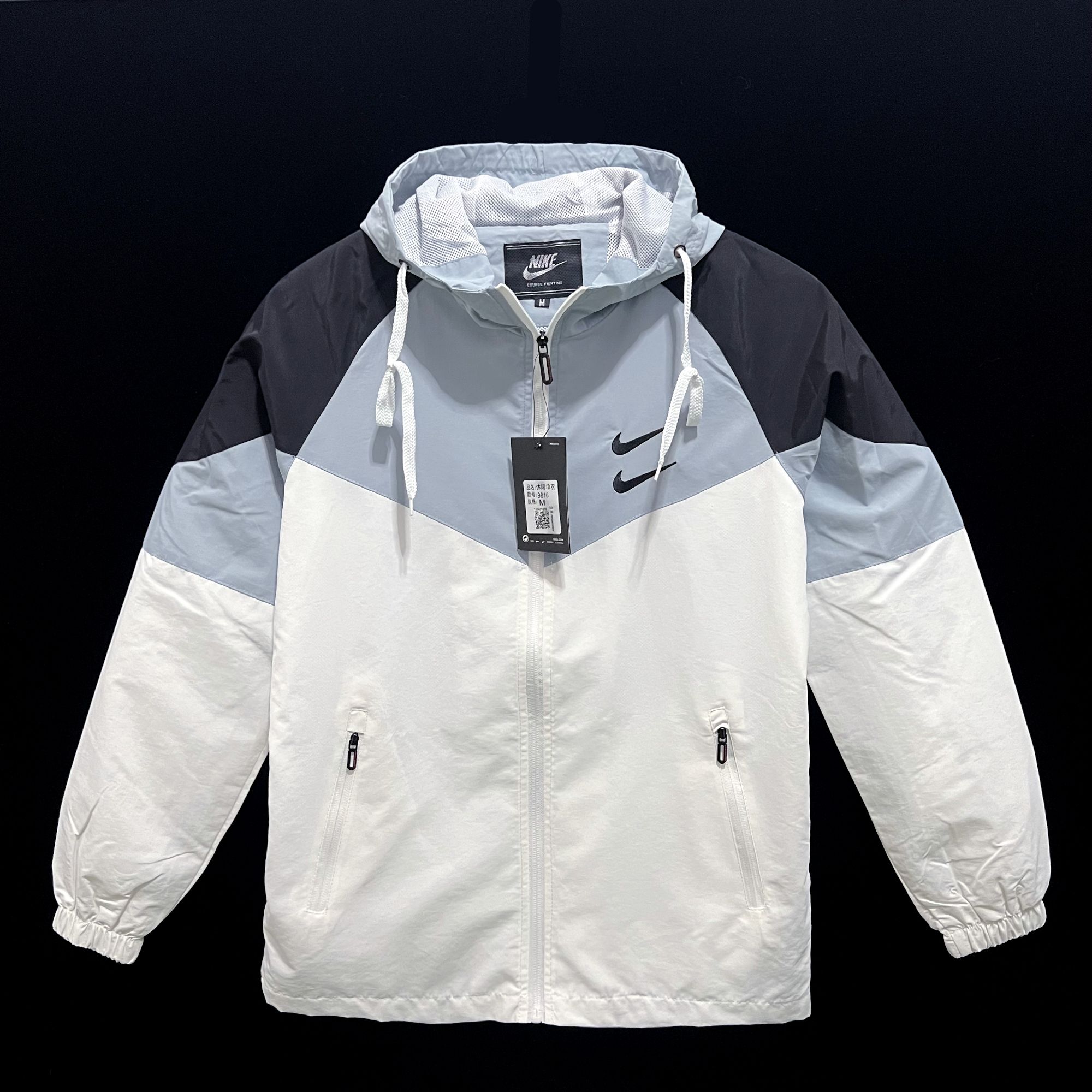P30 Windbreaker Nike Blue+White P30 Windbreaker Nike Blue+White