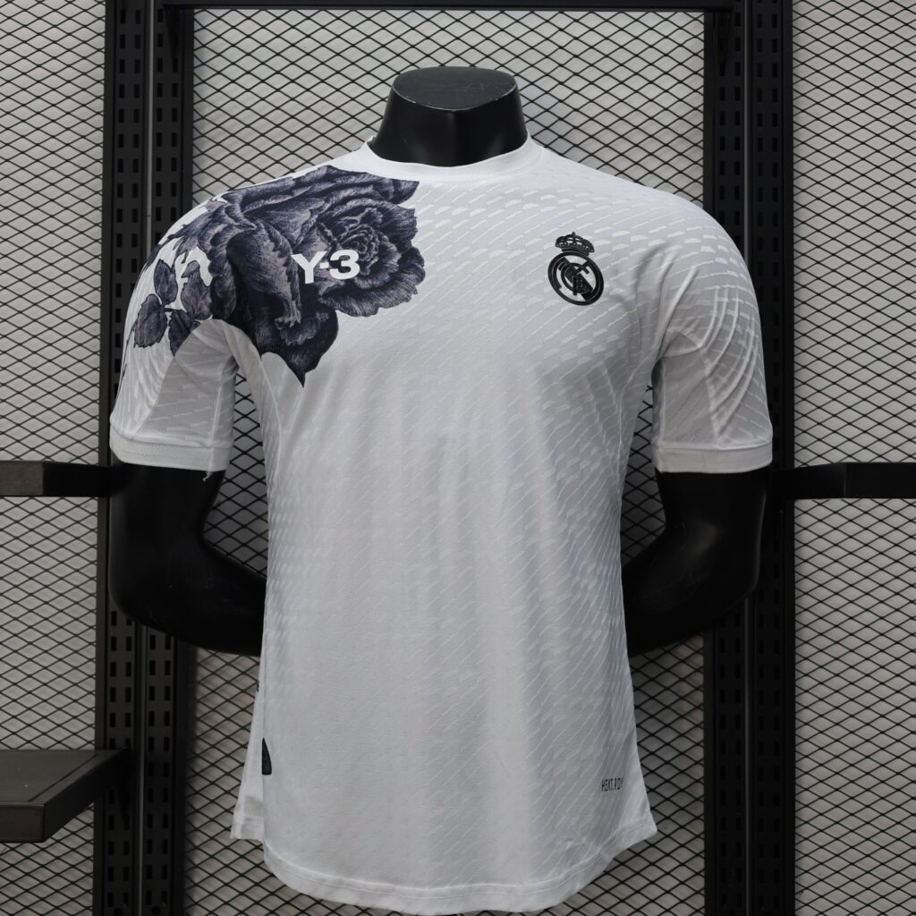 Real Madrid 2024-25 Y-3 Special Edition Jersey Player Version