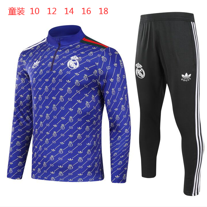 24-25 Real Madrid Kids Long Sleeve