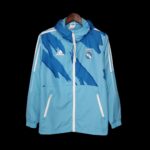 21-22 Windbreaker Real Madrid Blue Camouflage