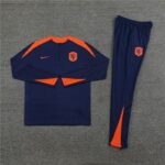 player version 24-25 Netherlands Holland blue Sweater tracksuit set