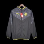 21-22 Windbreaker Dortmund Black Grey