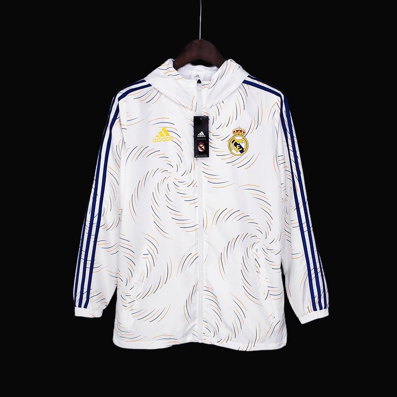 21-22 Windbreaker Real Madrid White