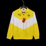 21-22 Dortmund Windbreaker Yellow White