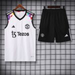 Vest 24-25 man u white training vest set