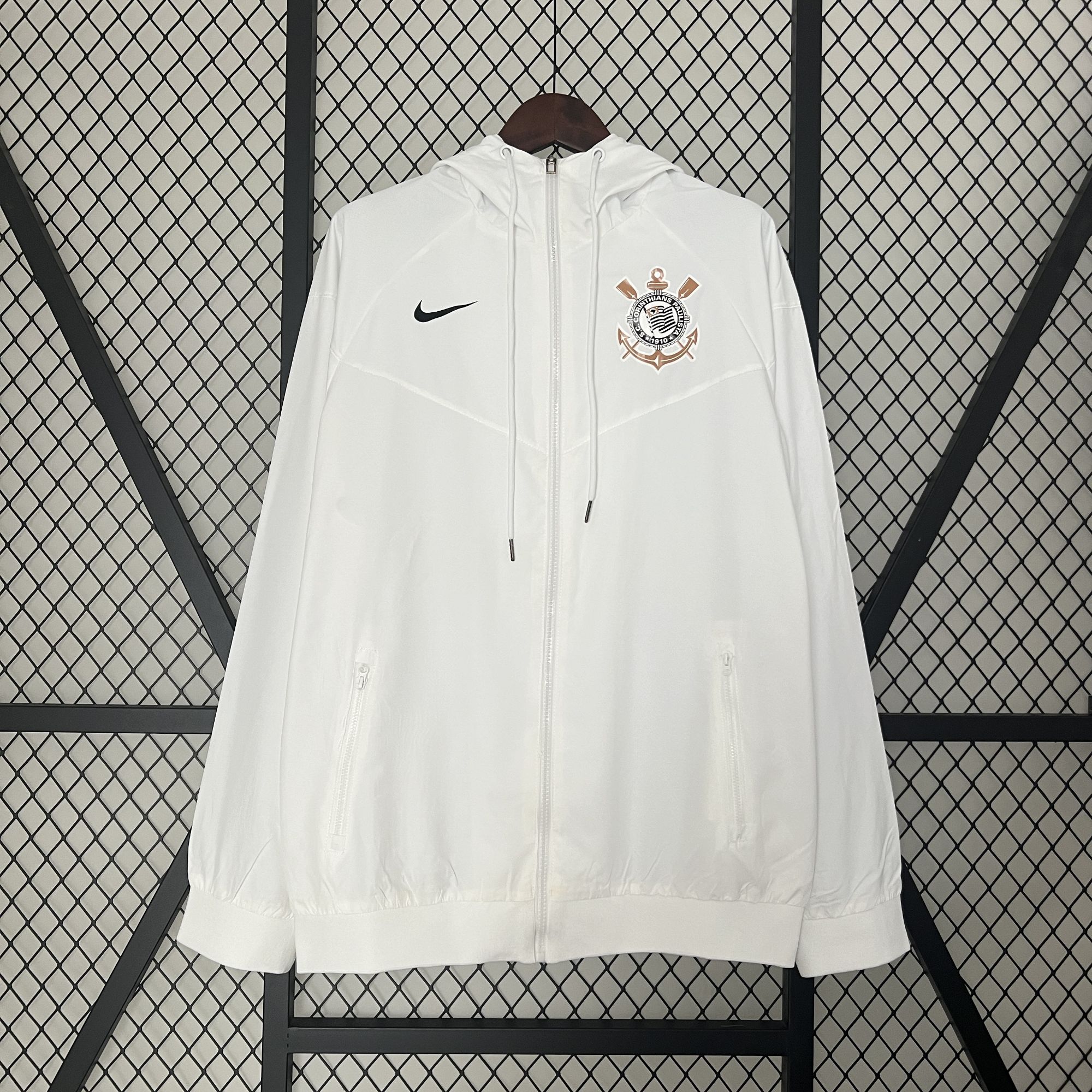 24-25 Corinthians Windbreaker White
