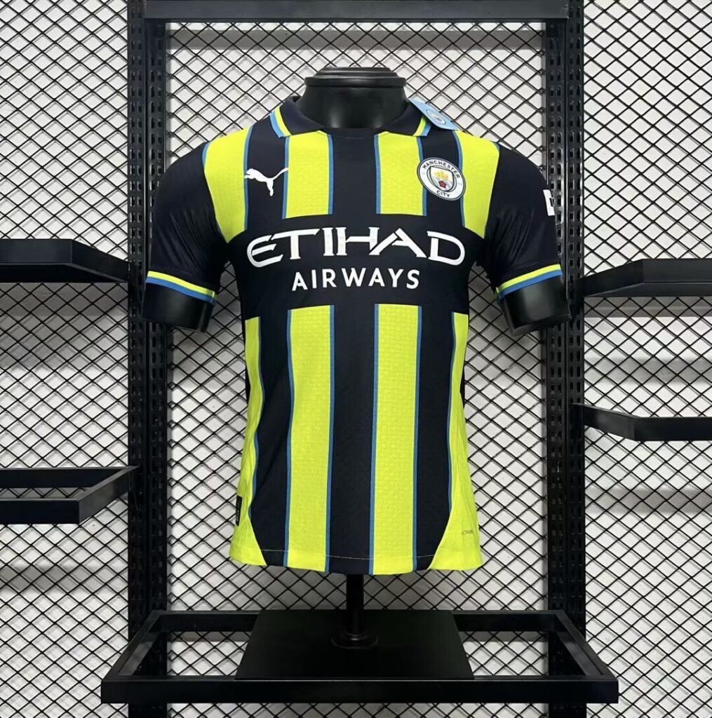Manchester City 2024-25 Away Jersey Player Version