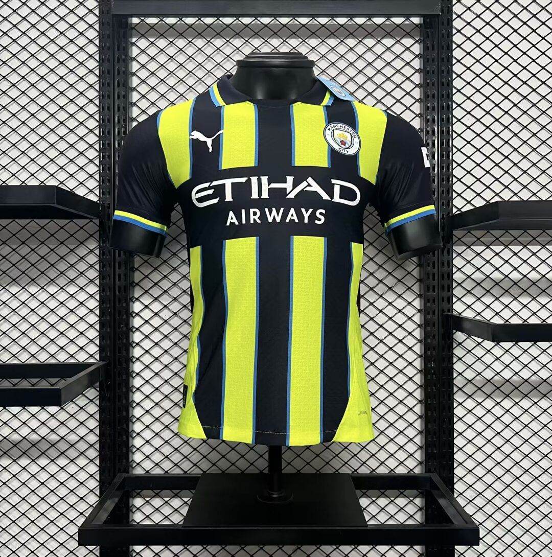 Manchester City 2024-25 Away Jersey Player Version