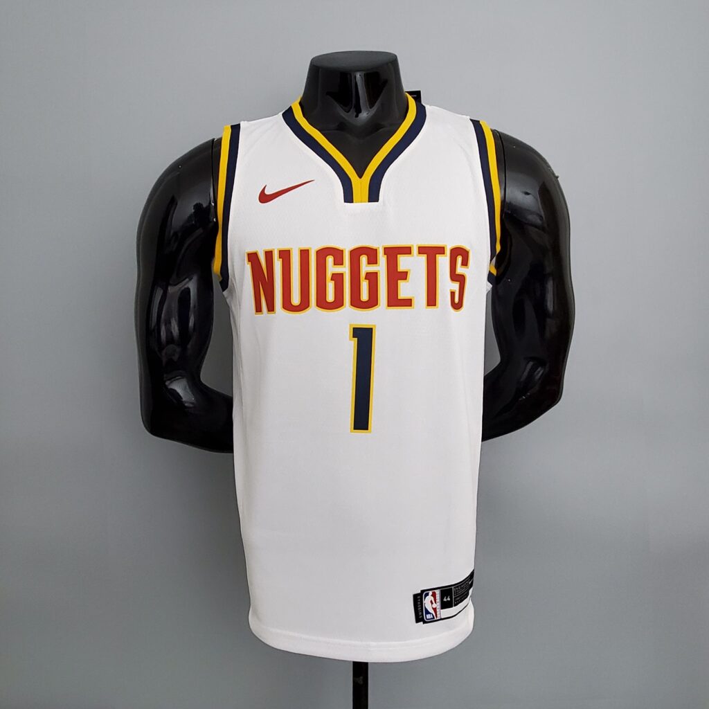 Nuggets Porter jr.#1 Limited White NBA Jersey