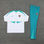 player version 24-25 Portugal white Sweater tracksuit set