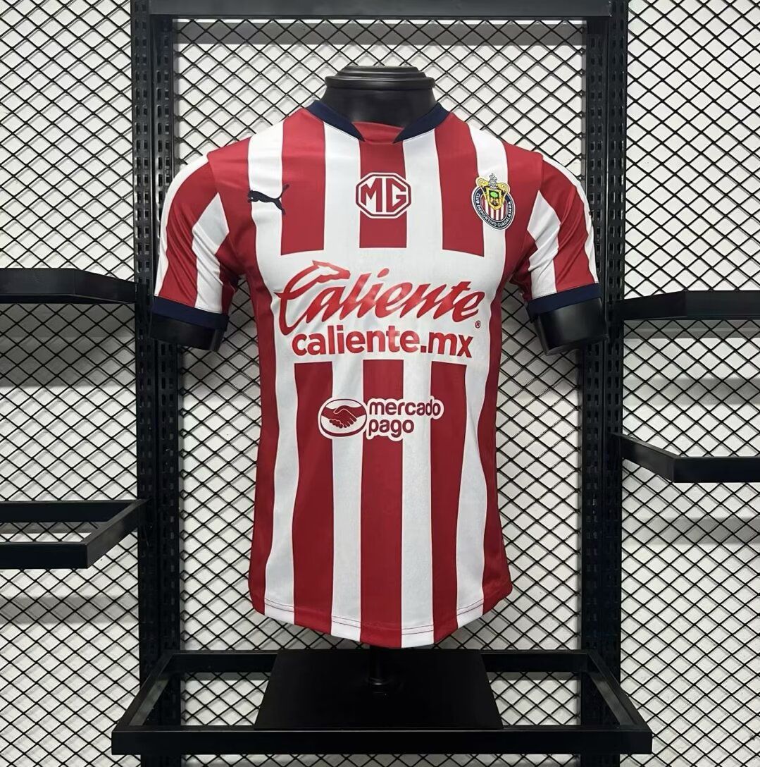 Chivas 2024-25 Home Jersey Player Version