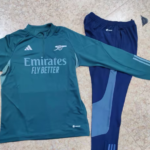23-24 Arsenal green Sweater tracksuit set