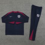 player version 24-25 England blue Sweater tracksuit set