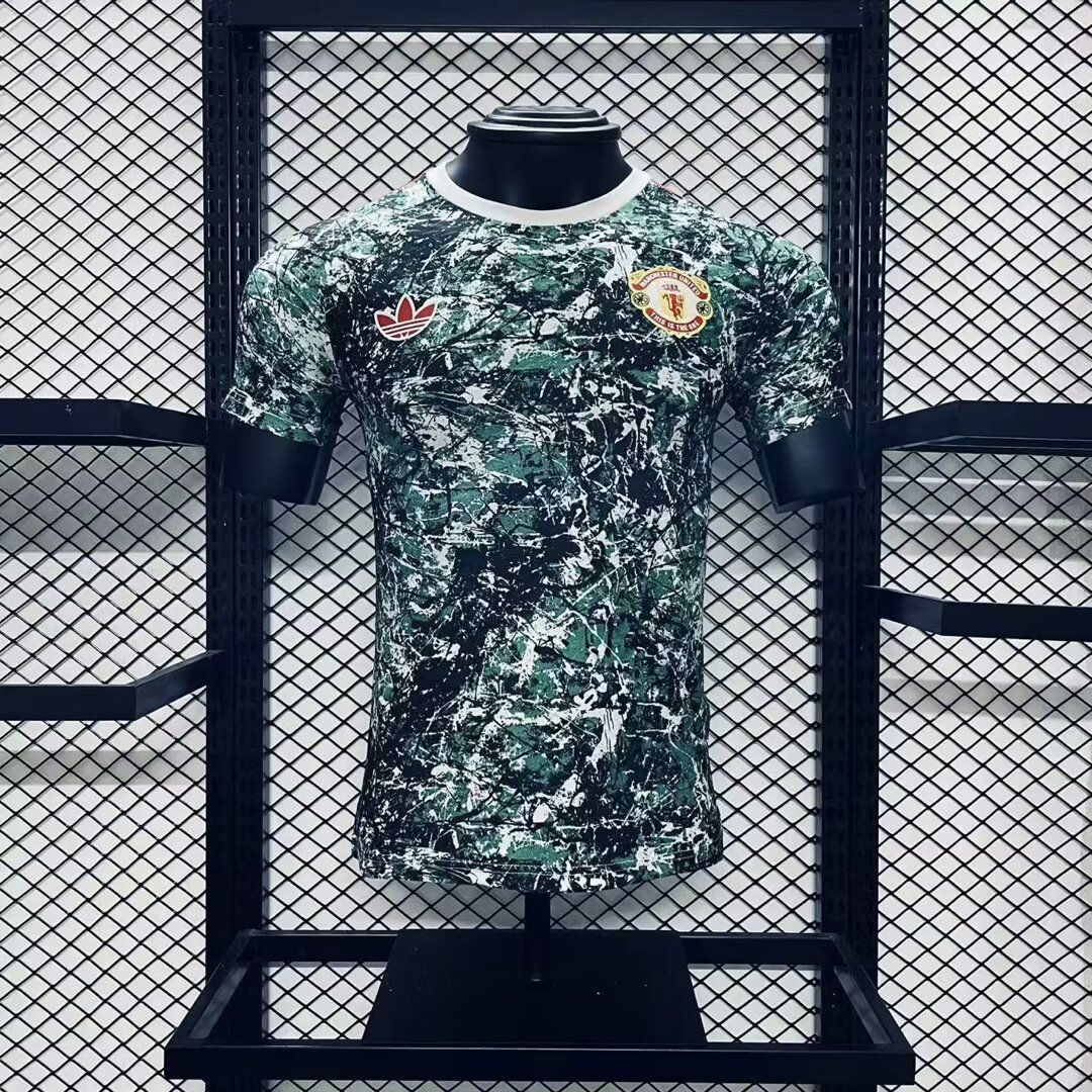 Manchester United 2024-25 Stone Roses Originals Icon Edition Jersey Player Version