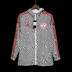 Windbreaker M-U Black and White Stripes