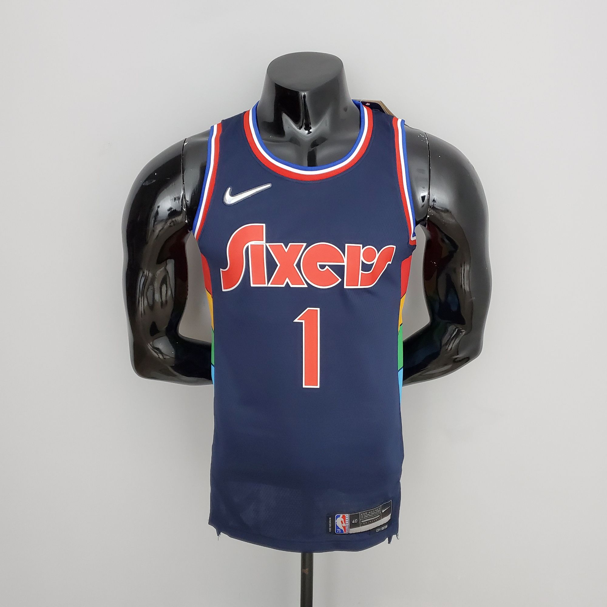 2022 76ers Harden #1 City Edition