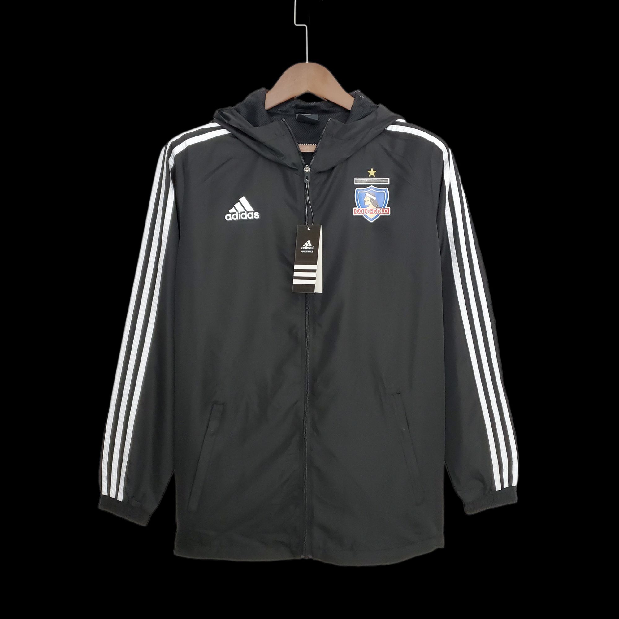 2022 Colo Colo Windbreaker Black