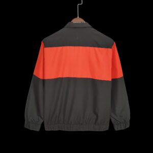21 22 AC Milan Windbreaker Black & White