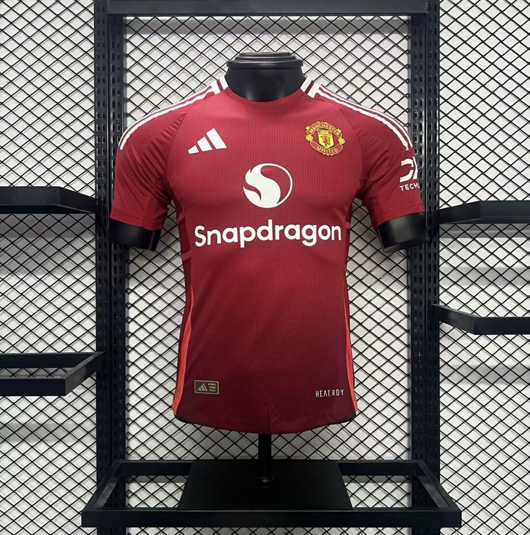 Manchester United 2024-25 Home Jersey Player Version Manchester United 2024-25 Home Jersey Player Version