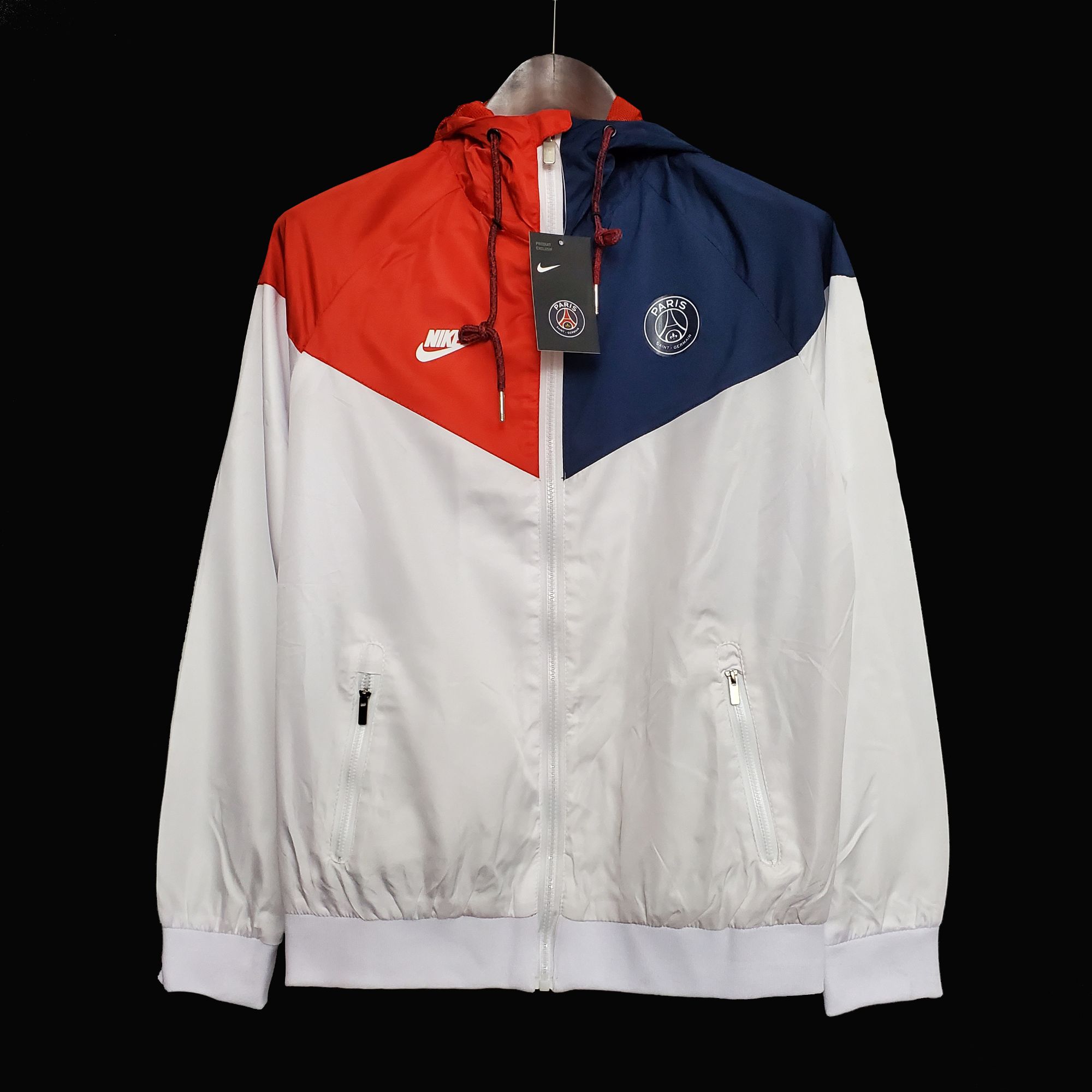 Windbreaker PSG Black Red Blue