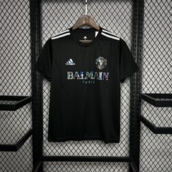 Manchester United 2024-25 Balmain Co-Branded Edition T-shirt