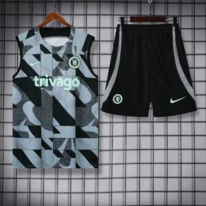 Vest 23-24 Chelsea green grey training vest set