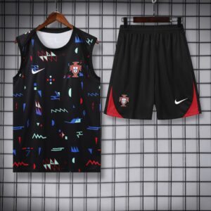 vest 24-25 Portugal black training vest set