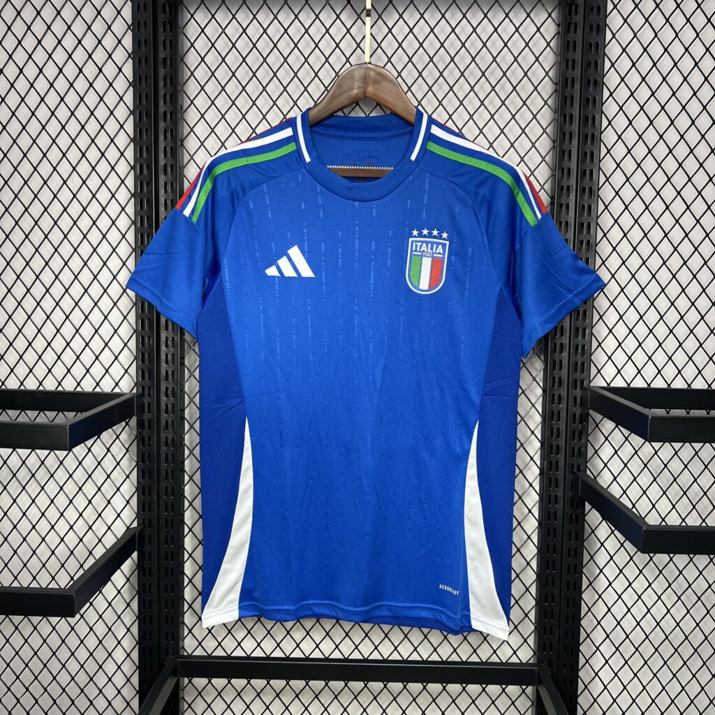Italy 2024-25 Euro Home Jersey