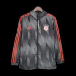 Windbreaker Bayern Black Pattern