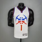 2021 PORTER JR.#1 Nuggets Bonus Edition White NBA Jersey